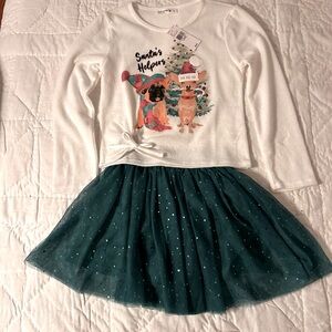 Girls Christmas Set Sz L